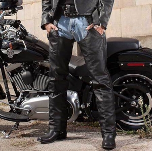 Mastering the Ride with Men's Leather Motorcycle Chaps